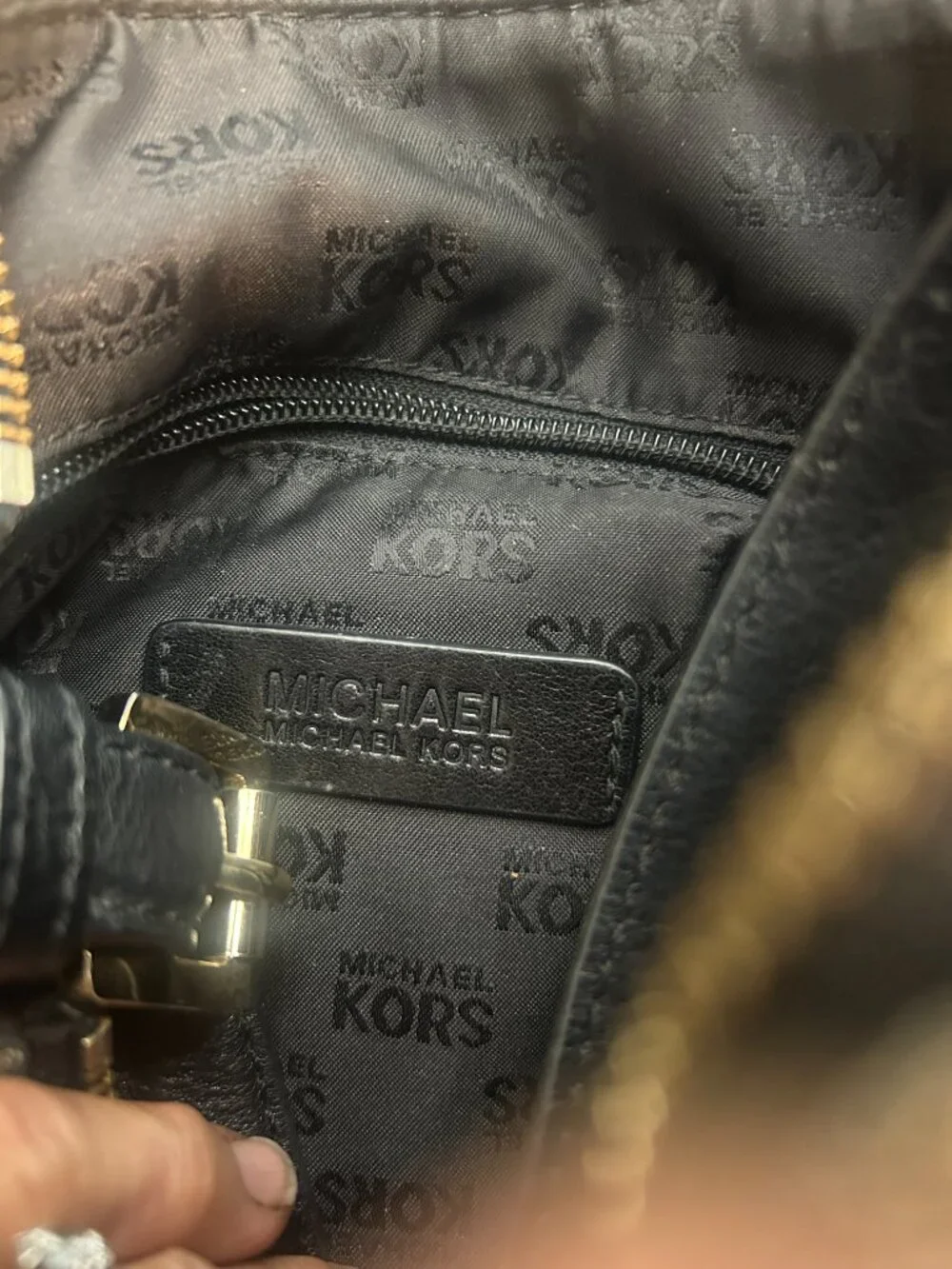 Michael Kors Monogram Satchel